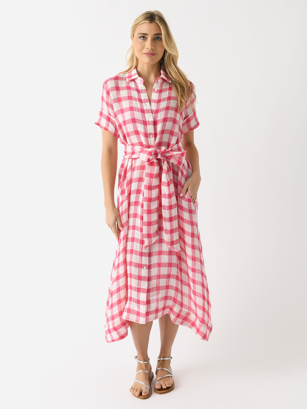 Lisa Marie Fernandez Women's Classic Shirt Dress - Saint Bernard