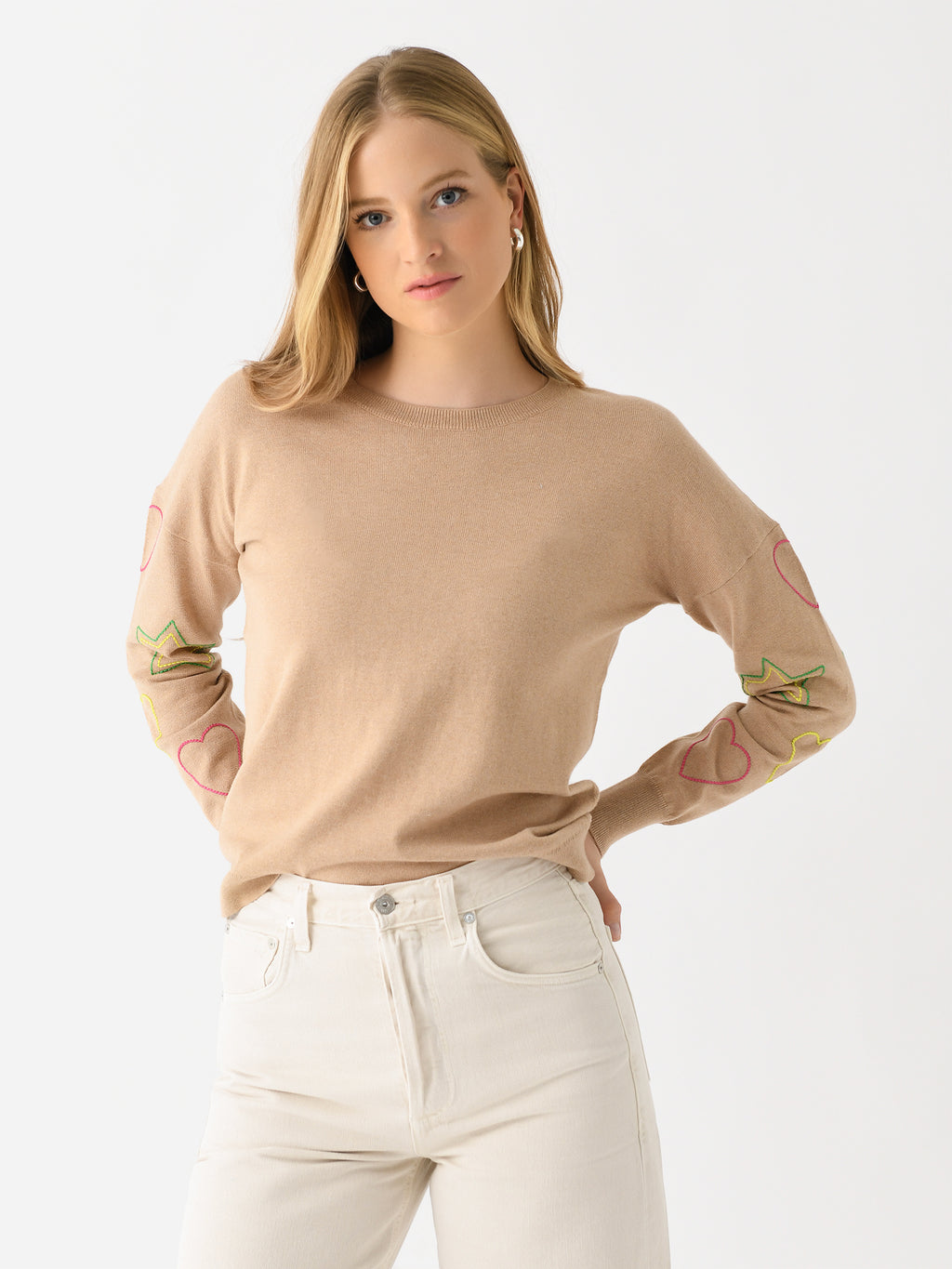 J Society Women's Heart Star Crew - Saint Bernard