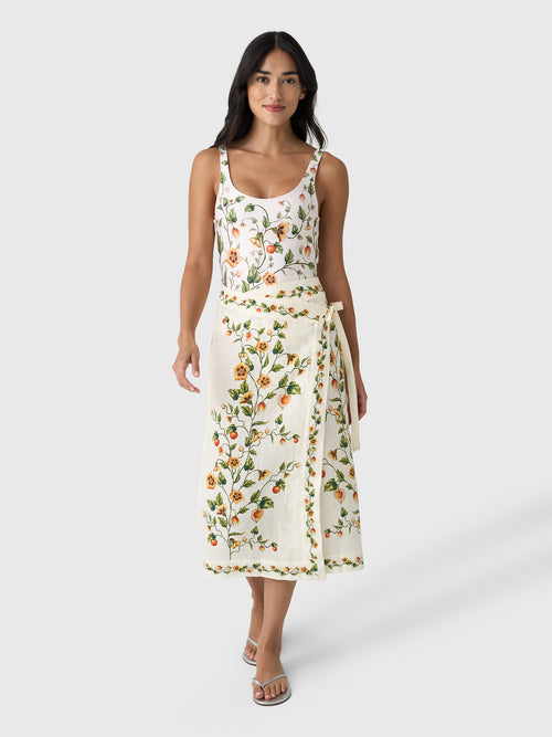 Agua By Agua Bendita Women's Luna Midi Uchuva Pareo