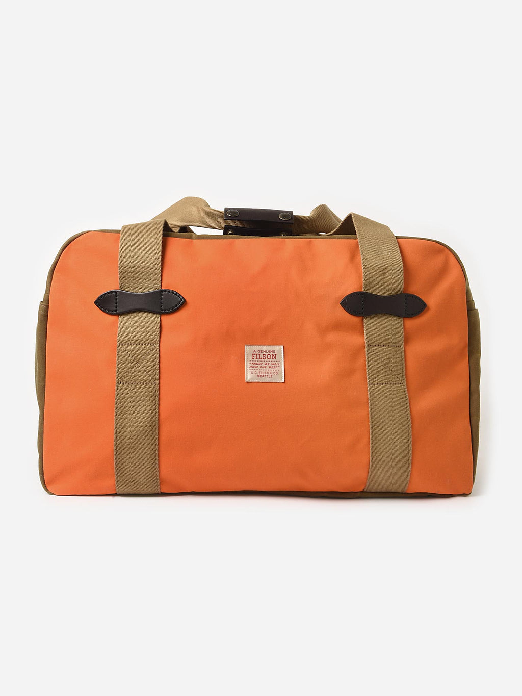 Filson Medium Tin Cloth Duffle Bag - Saint Bernard