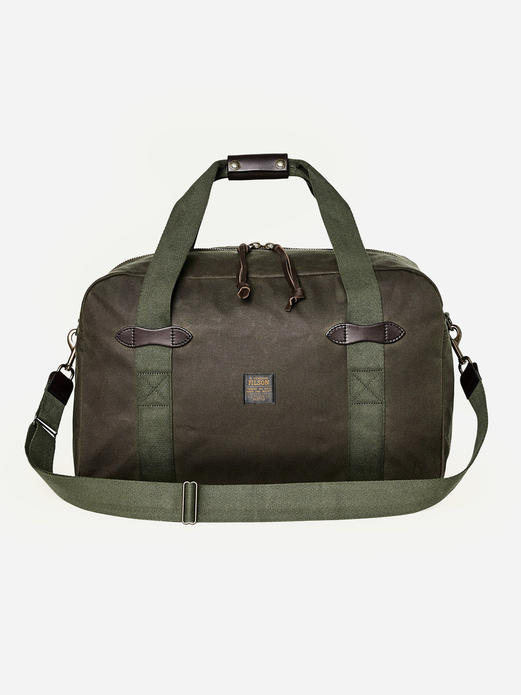 Filson Medium Tin Cloth Duffle Bag - Saint Bernard