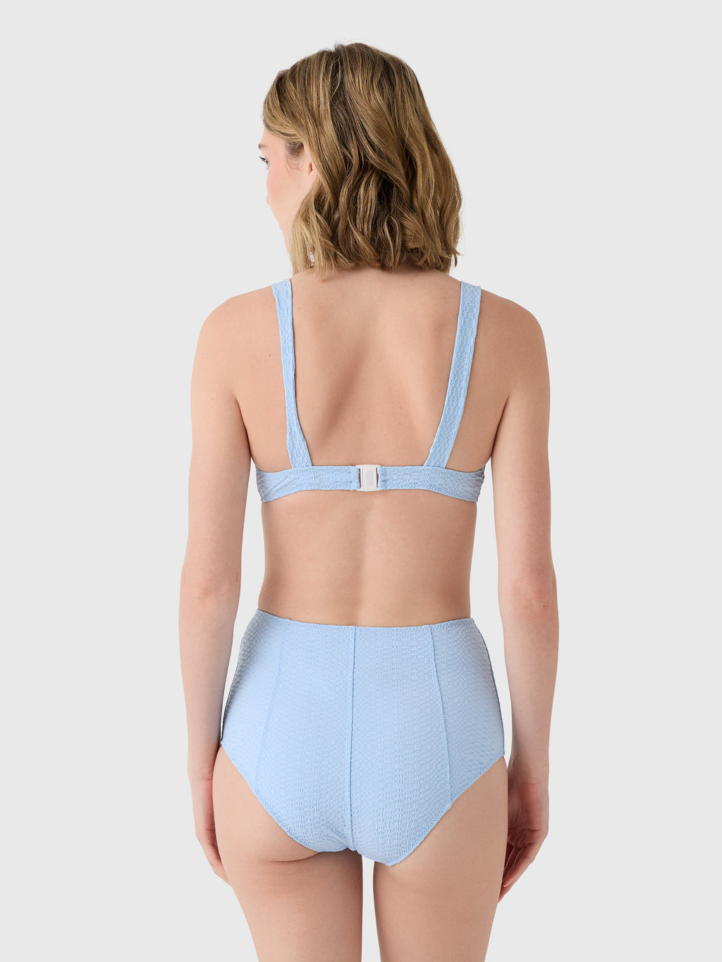 Lisa Marie Fernandez Women's Magdalena High-Waist Bikini Set - Saint Bernard