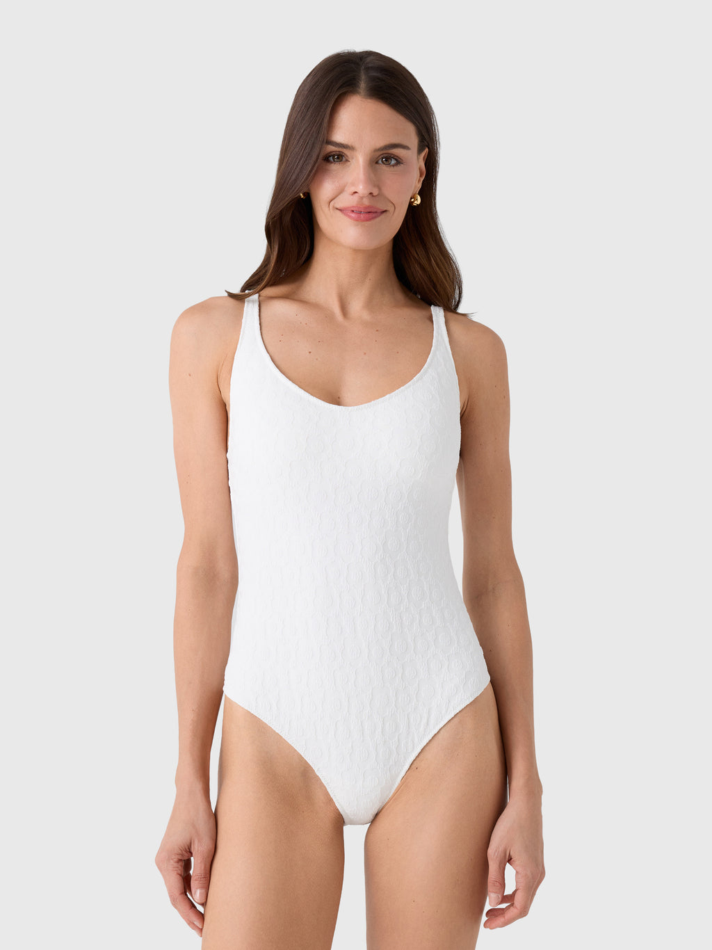 Lisa Marie Fernandez Women's Marilyn Maillot One-Piece Swimsuit - Saint Bernard