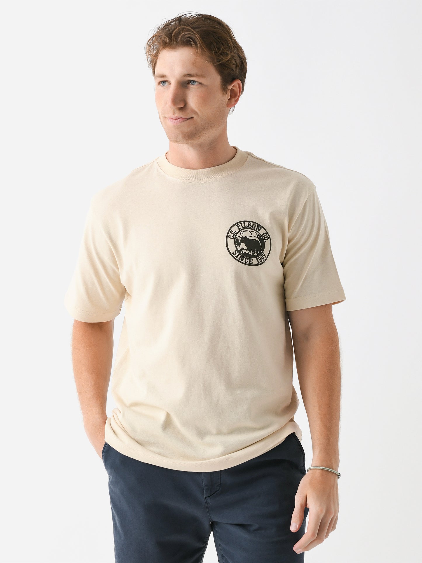 Filson Men's Frontier Graphic T-Shirt - Saint Bernard