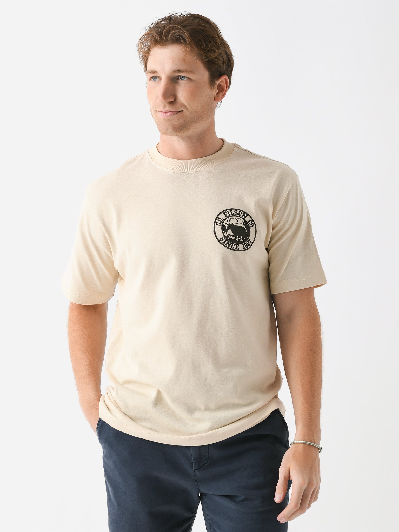 Filson Men's Frontier Graphic T-Shirt - Saint Bernard