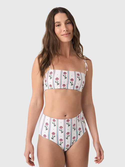 Agua By Agua Bendita Women's Primavera Quebrada Bikini Top