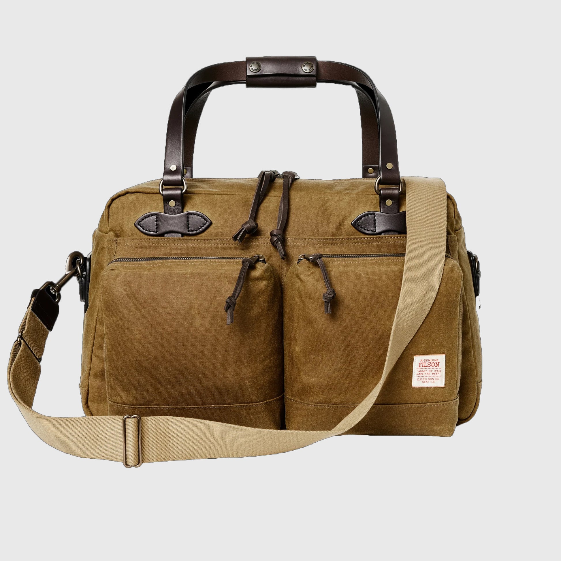 Filson 48 Hour Tin Cloth Duffle Bag - Saint Bernard