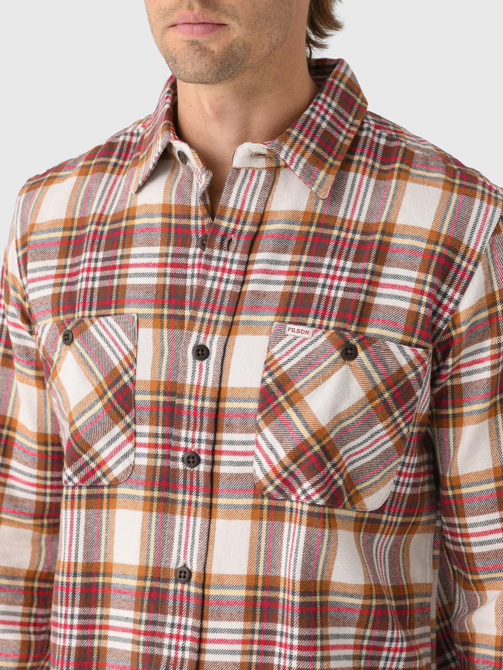 Filson Men's The Rangeland Flannel Shirt - Saint Bernard