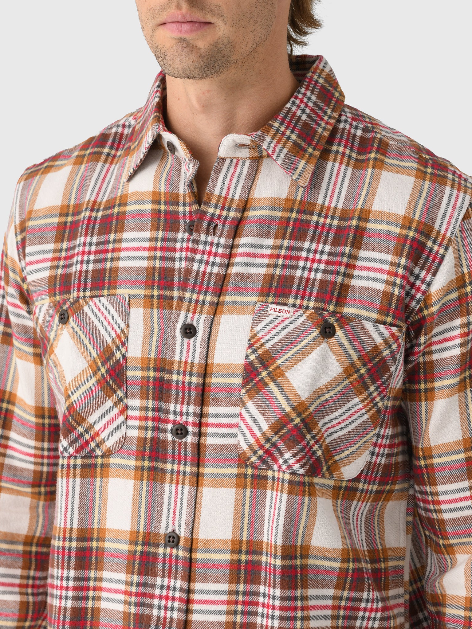 Filson Men's The Rangeland Flannel Shirt - Saint Bernard