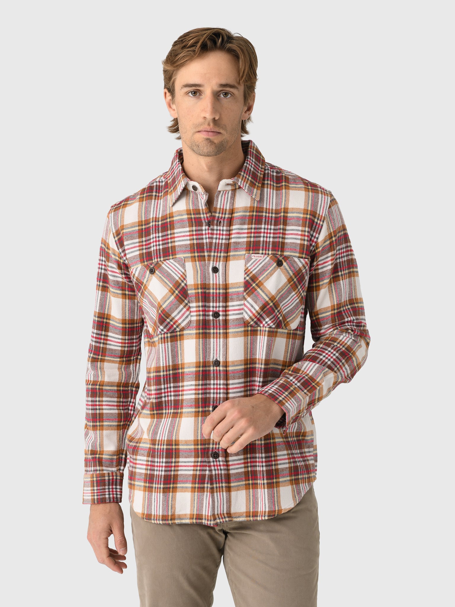 Filson Men's The Rangeland Flannel Shirt – Saint Bernard