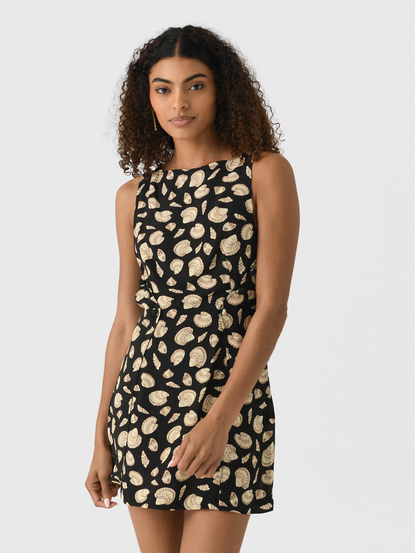 Ciao Lucia Women's Martina Silk Mini Dress - Saint Bernard