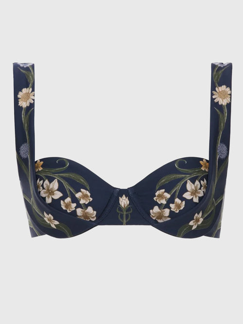 Agua By Agua Bendita Women's Zucchini Laguna Bikini Top