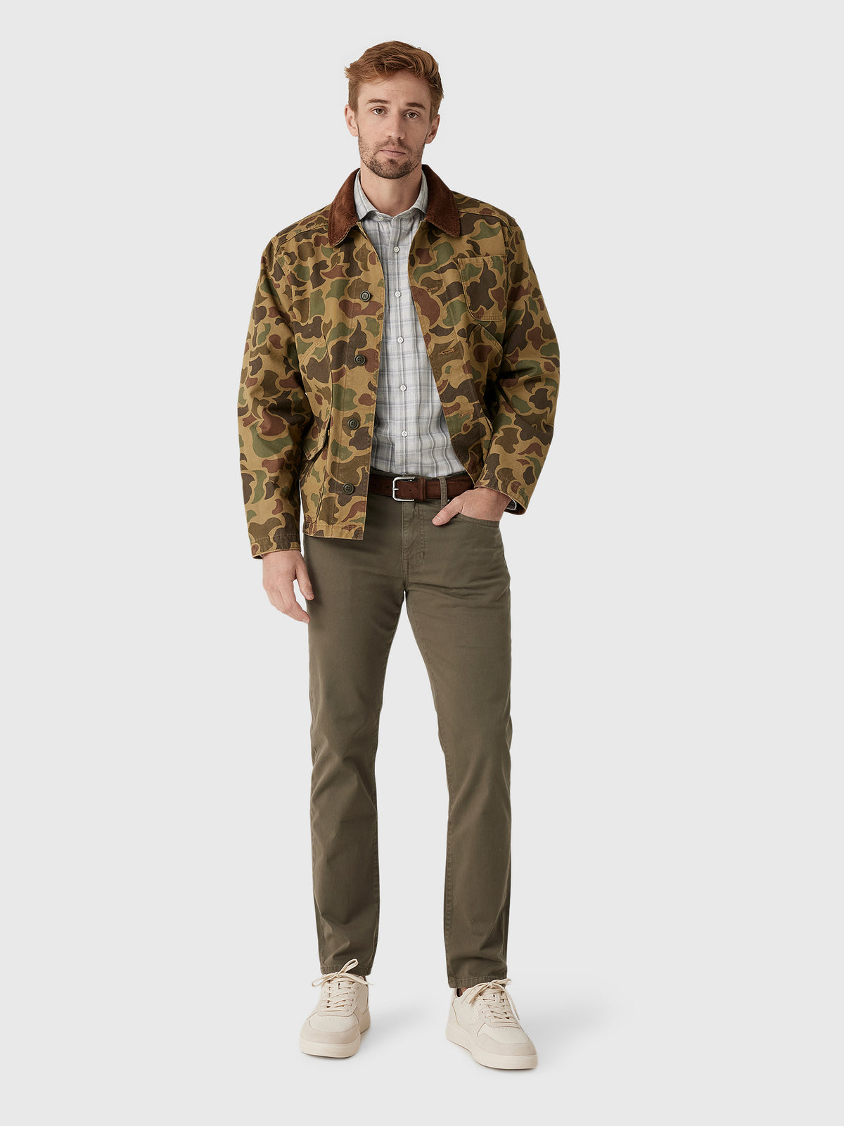 Filson Men's Canvas Outfitter Jacket - Saint Bernard