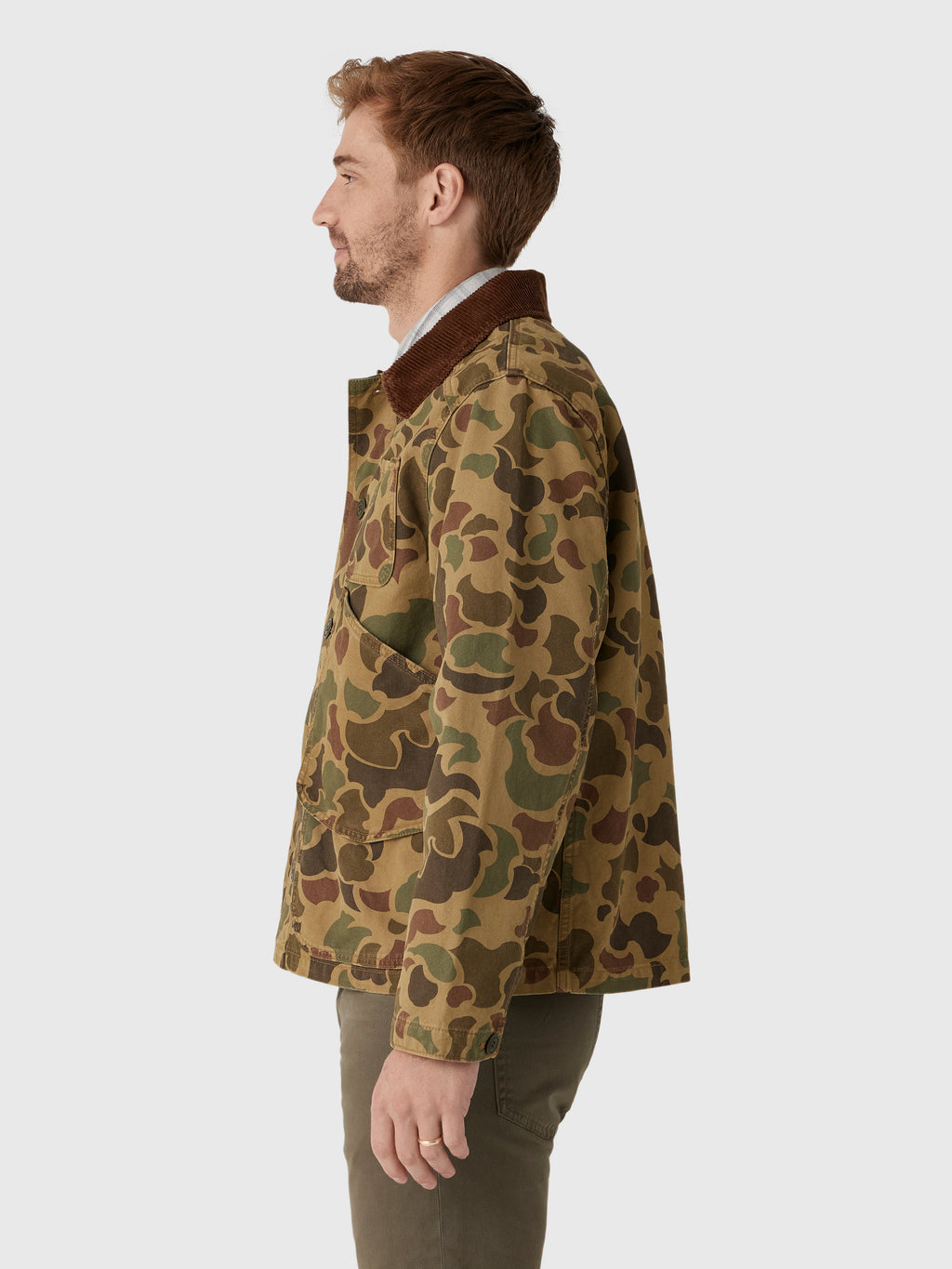 Filson Men's Canvas Outfitter Jacket - Saint Bernard