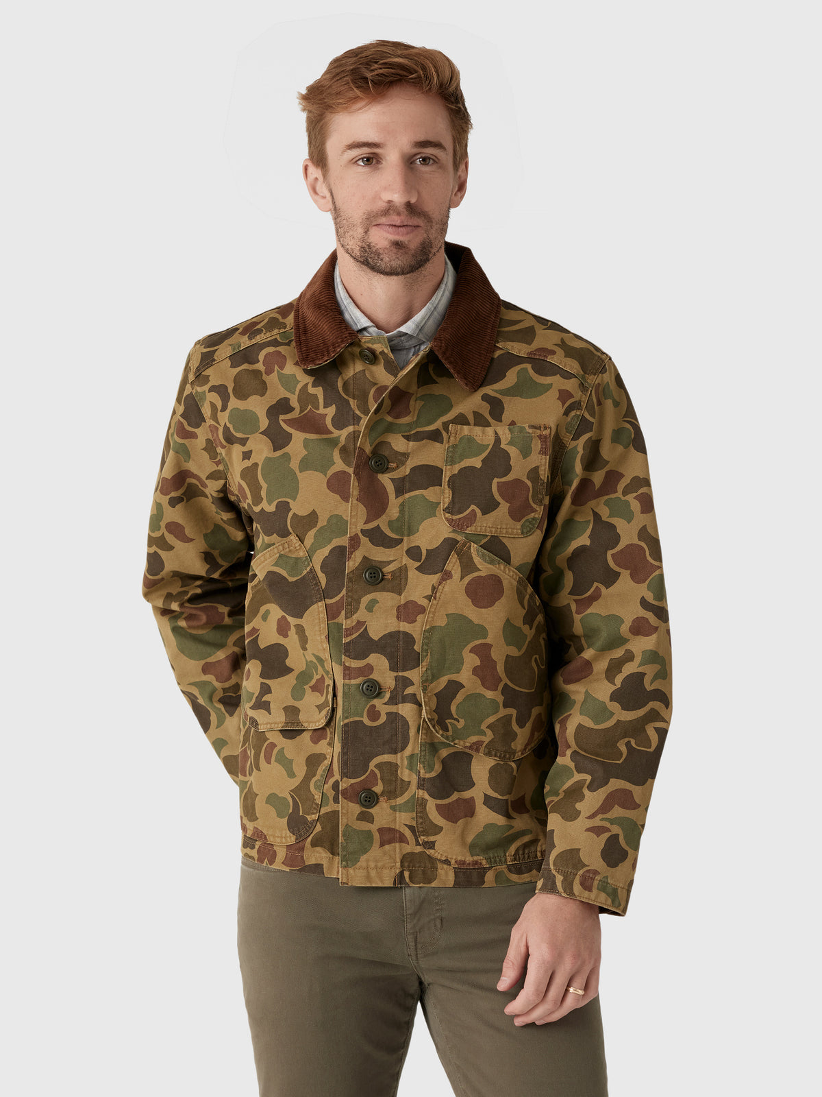Filson Men's Canvas Outfitter Jacket - Saint Bernard