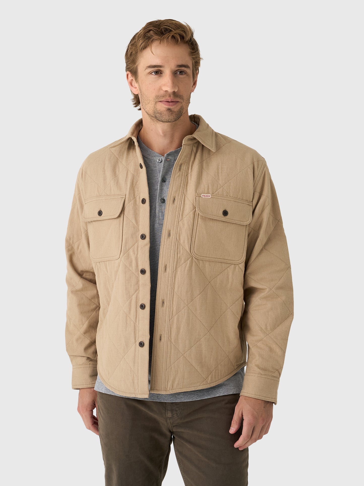 Filson Men's Insulated Flannel Shirt - Saint Bernard