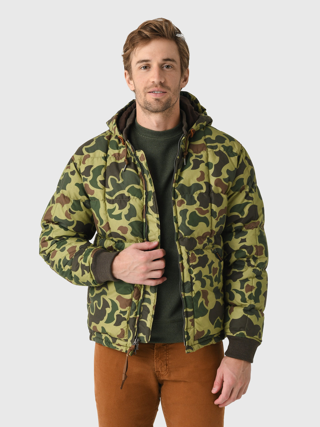 Filson Men's Waxed Down Jacket