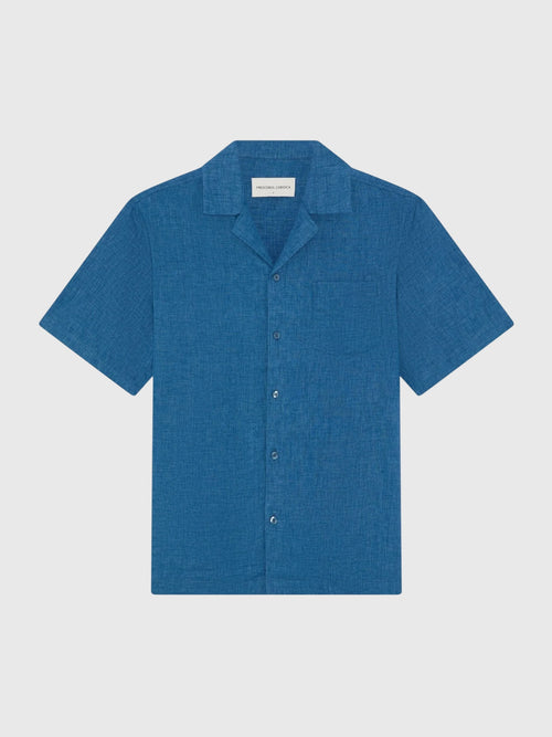 Frescobol Carioca Men's Angelo Linen Shirt