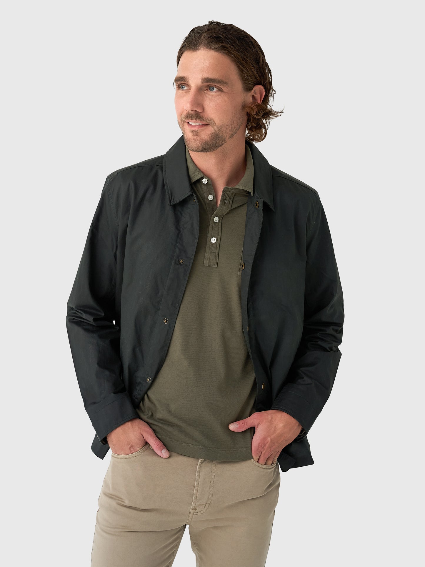 Billy Reid Men's Harrison Jacket - Saint Bernard