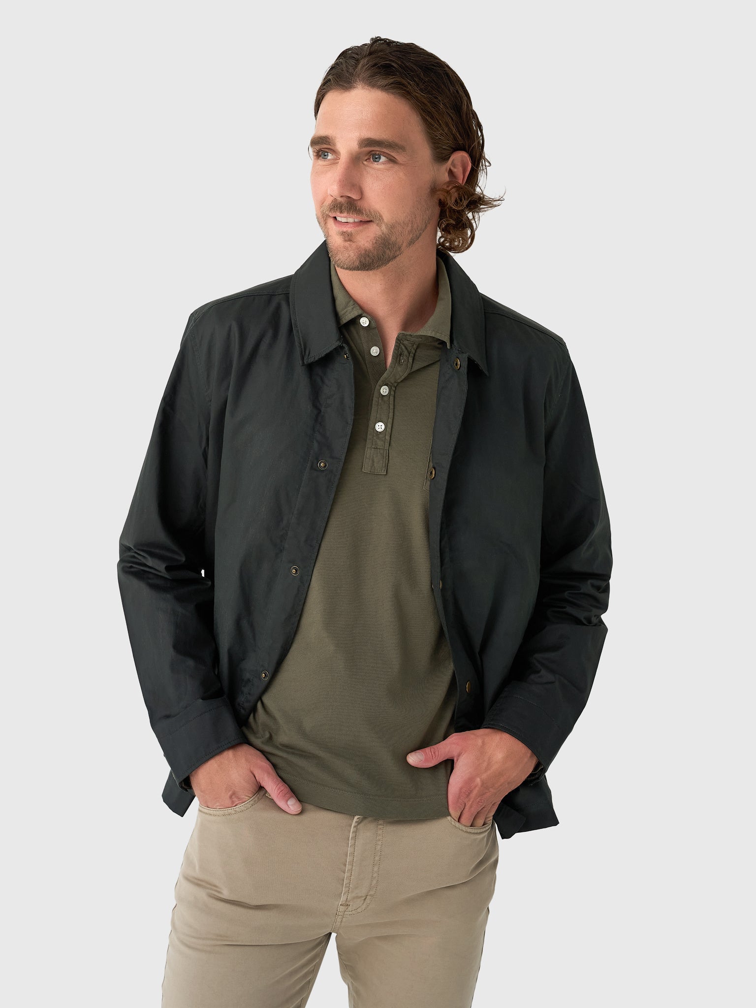 Billy Reid Men's Harrison Jacket - Saint Bernard