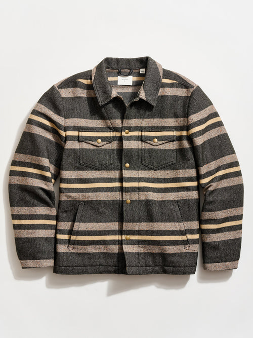 Billy Reid Men's Heirloom Stripe Woodsman Jacket