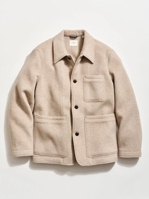 Billy Reid Men's Felted Wool Chore Coat