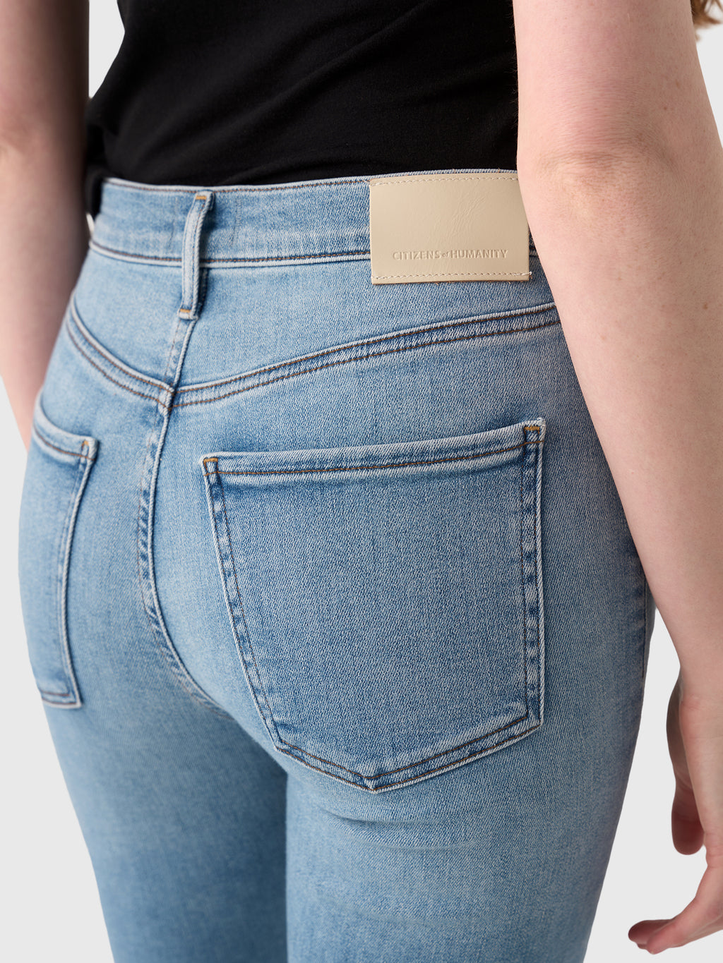 Citizens Of Humanity Women's Isola Cropped Boot Jean - Saint Bernard