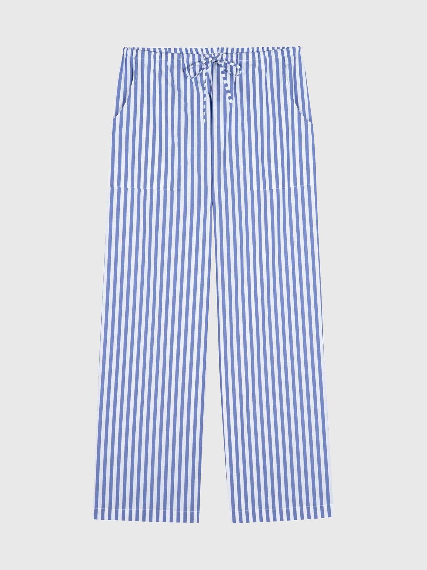 DONNI. Women's The Stripe Pop Drawstring Pant - Saint Bernard