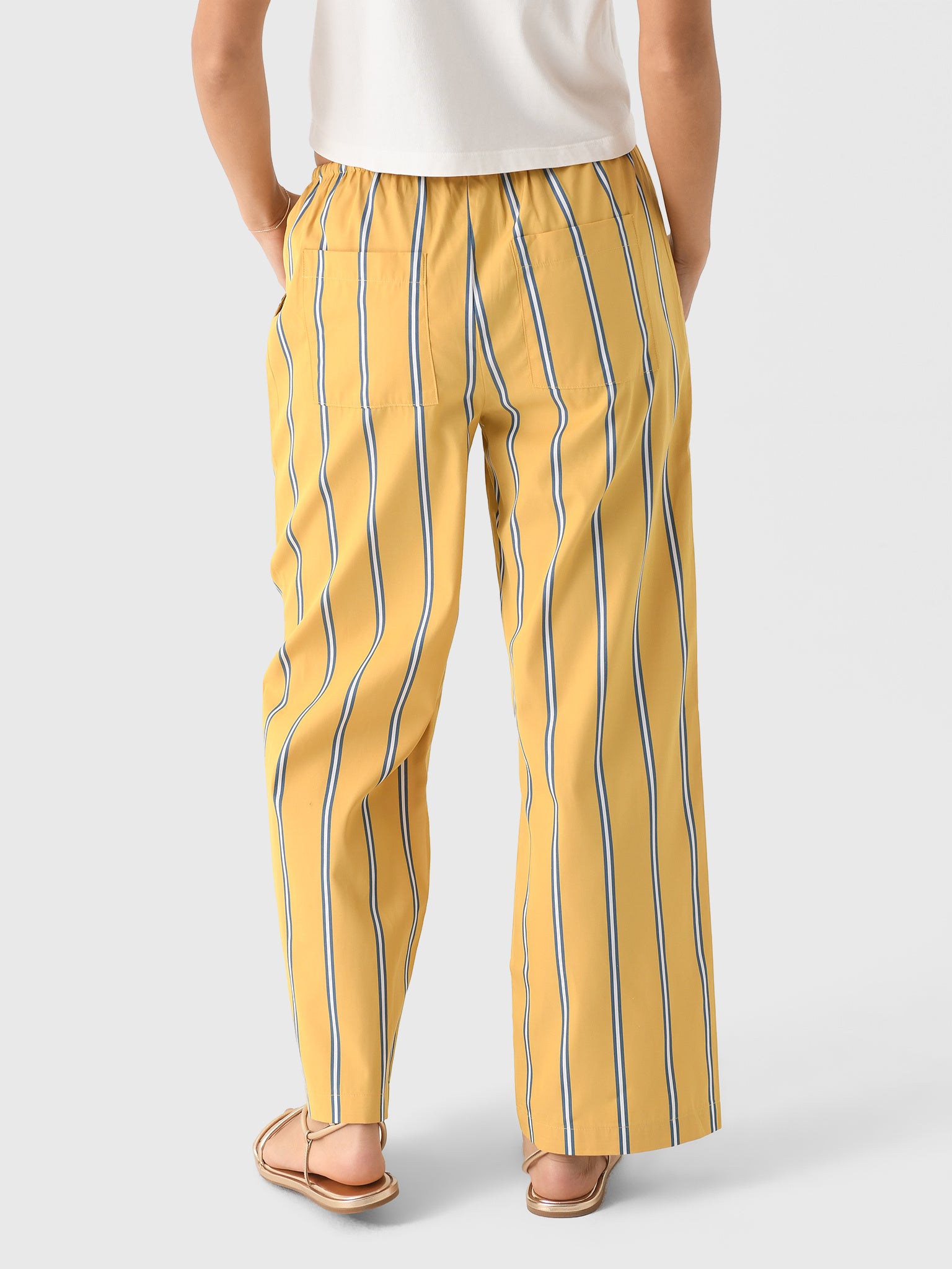DONNI. Women's The Stripe Pop Drawstring Pant – Saint Bernard