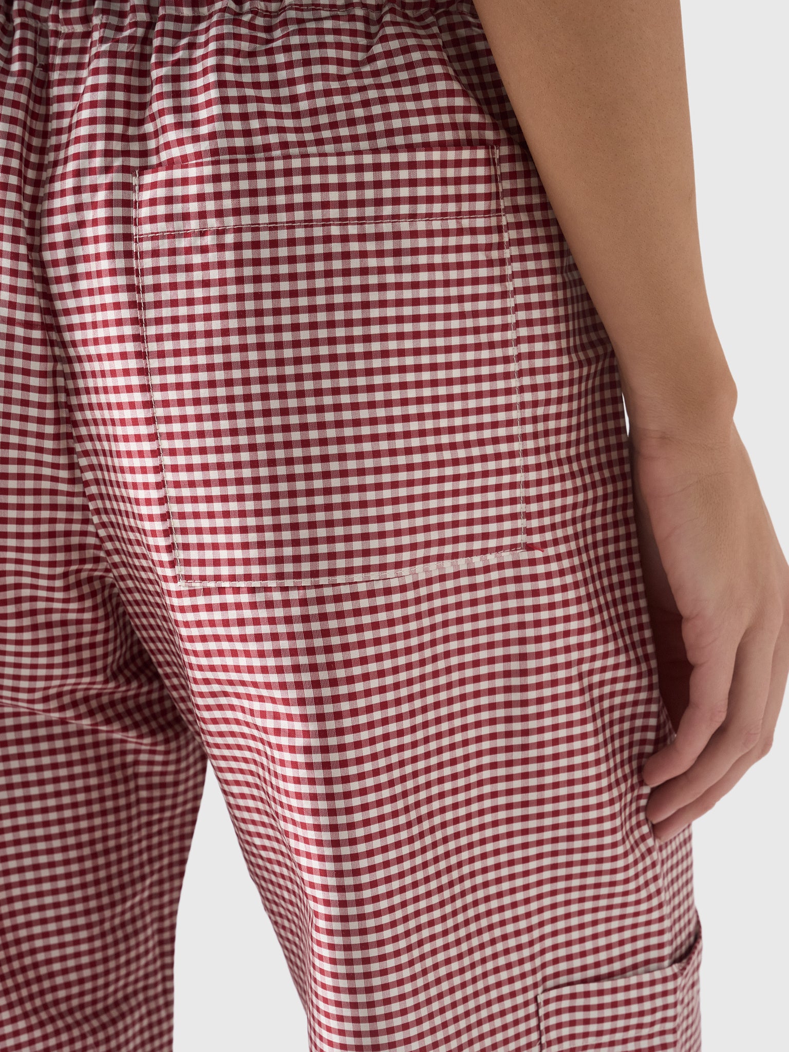 DONNI. Women's The Taffeta Drawstring Cargo Pant - Saint Bernard