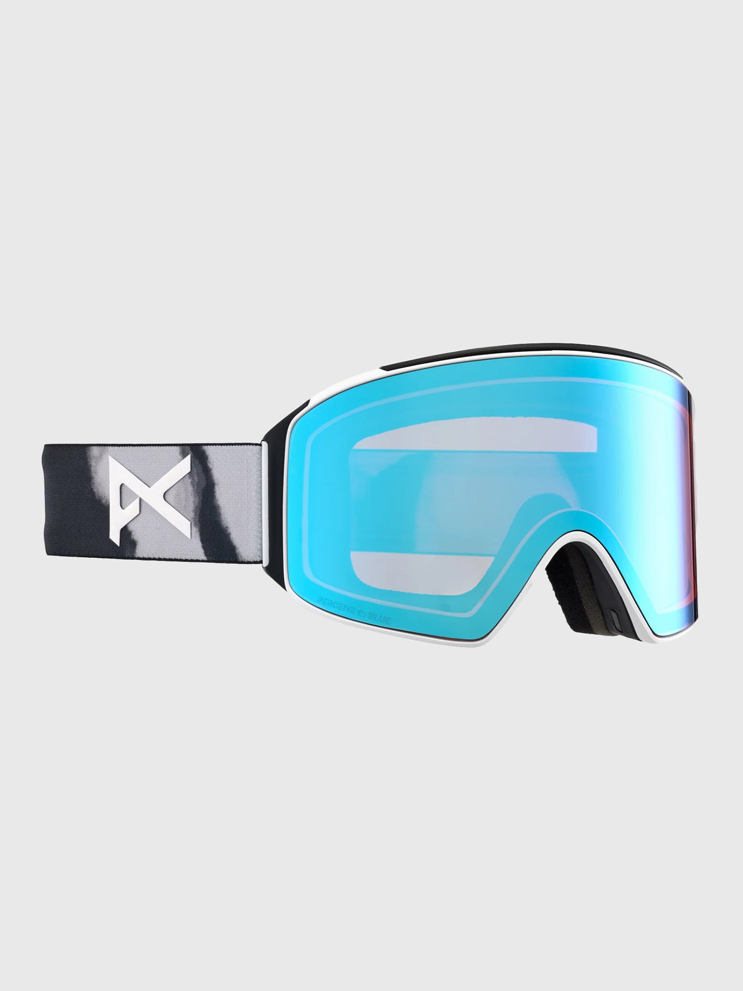 Anon M4 Cylindrical Goggles + Bonus Lens + MFI® Face Mask - Low Bridge Fit - Saint Bernard