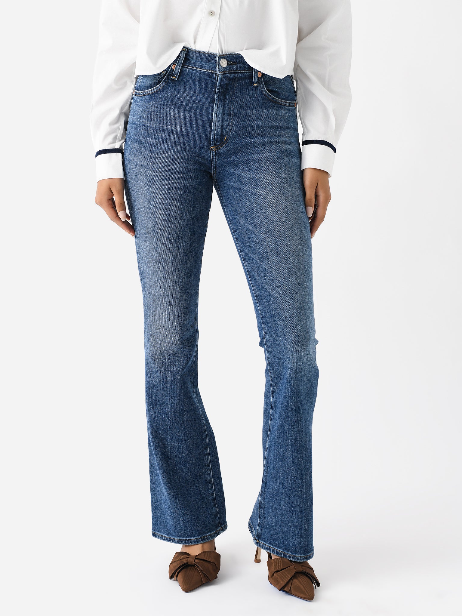 Citizens Of Humanity Women's Lilah High Rise Bootcut Jean - Saint Bernard