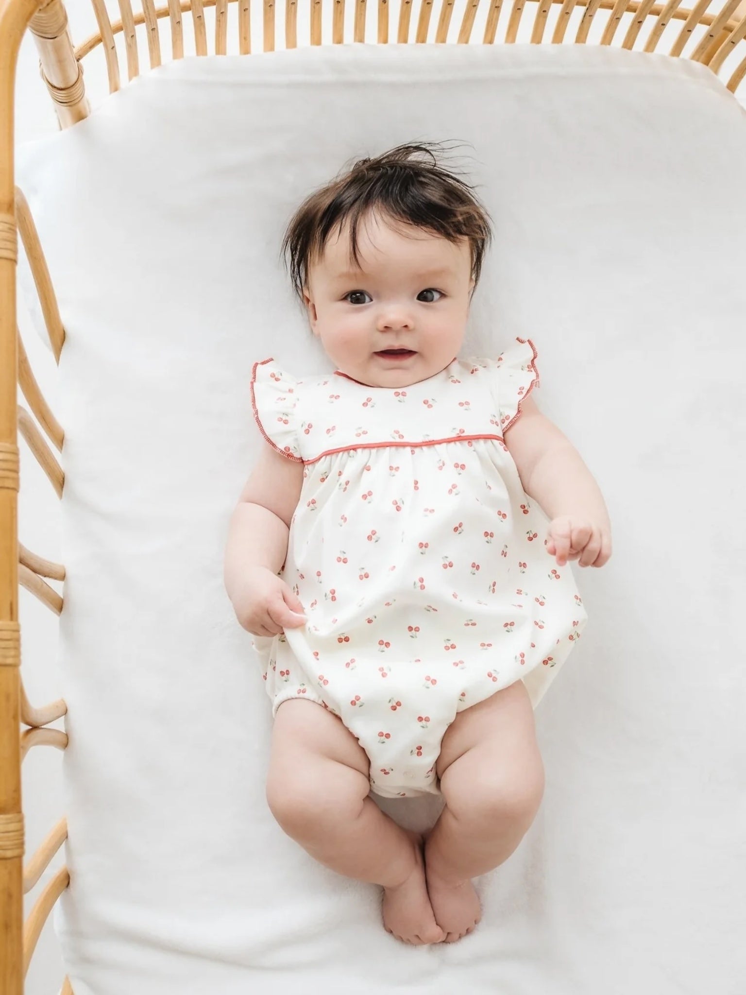 Magnolia Baby Baby Girls' Cherry Grove Bubble - Saint Bernard