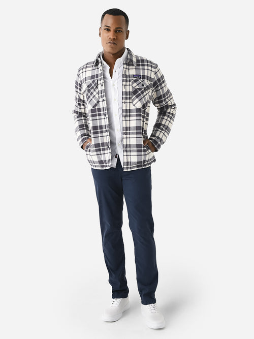 Patagonia Men's Insulated Organic Cotton Midweight Fjord Flannel Shirt