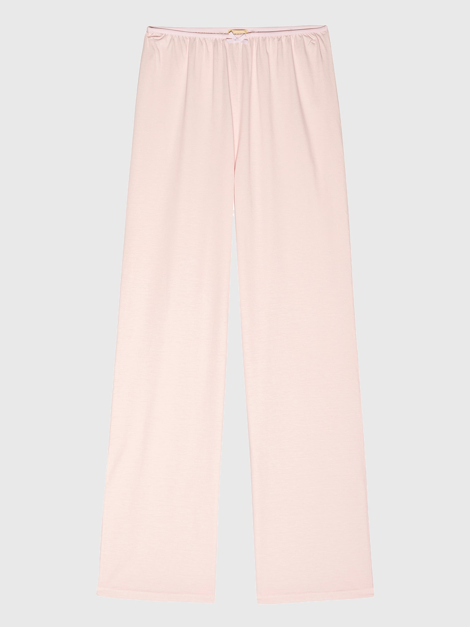 DONNI. Women's The Jersey Bow Simple Pant - Saint Bernard