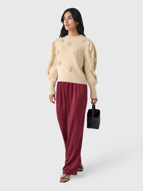 DONNI. Women's The Silk Simple Pant