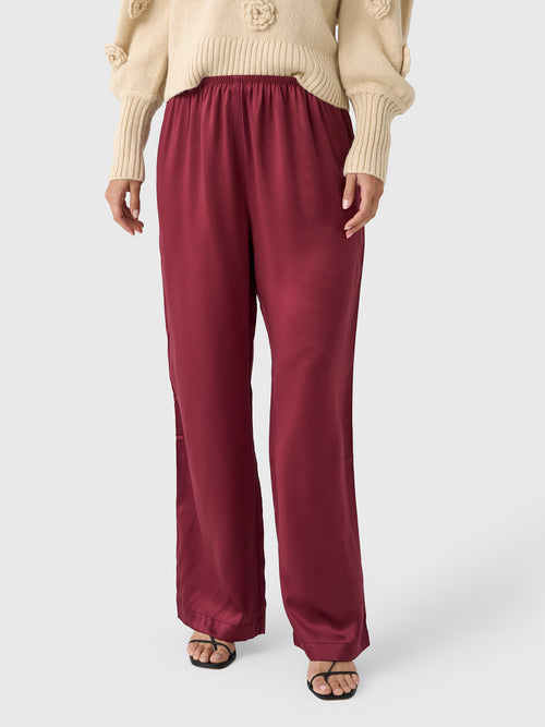 DONNI. Women's The Silk Simple Pant