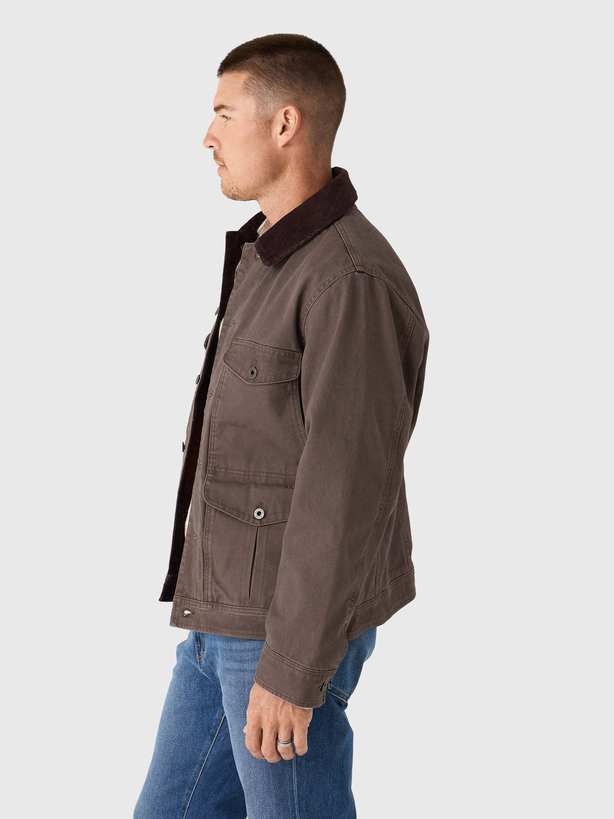 Filson Men's Rustic Canvas Journeyman Jacket - Saint Bernard
