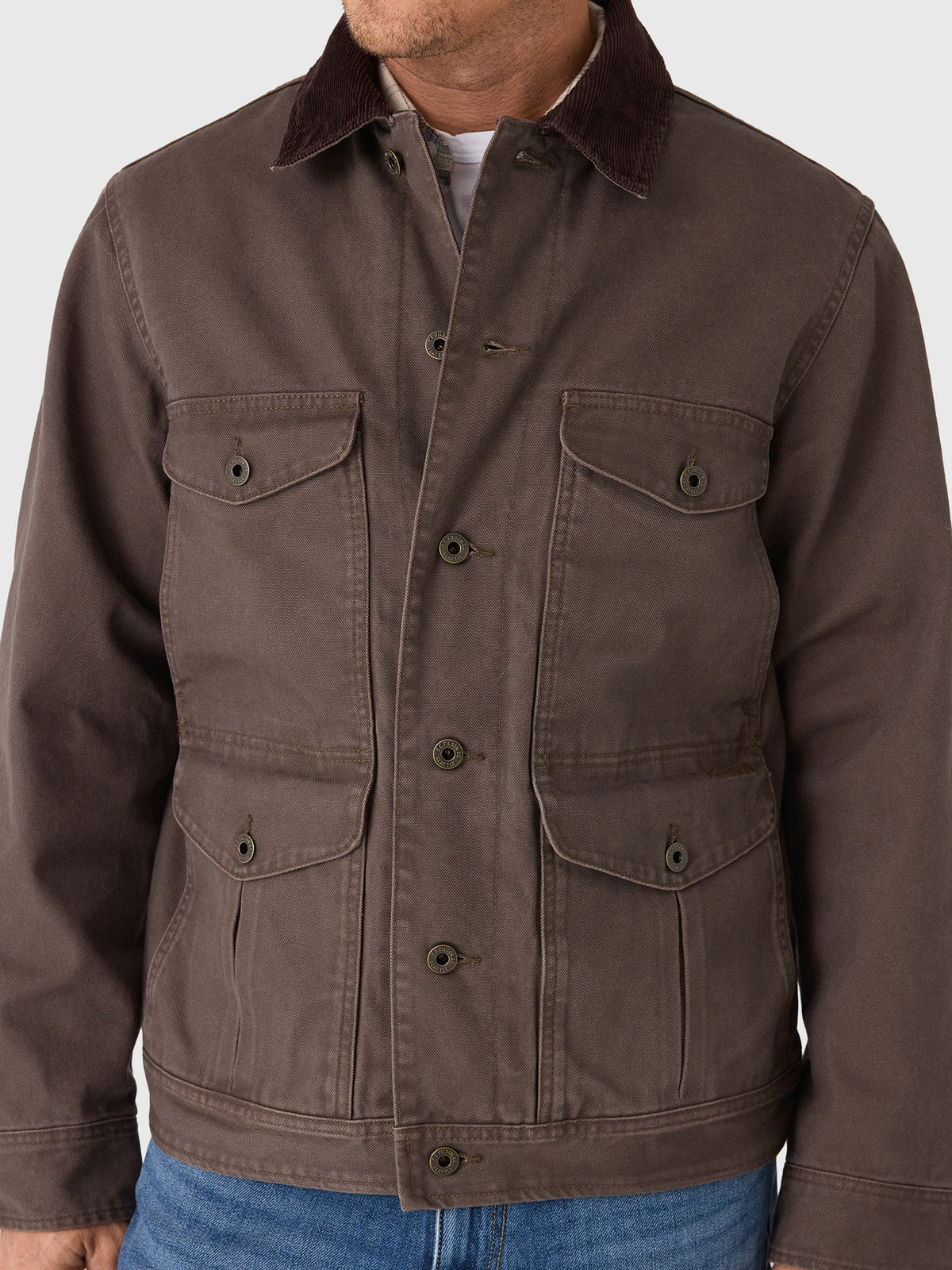 Filson Men's Rustic Canvas Journeyman Jacket - Saint Bernard