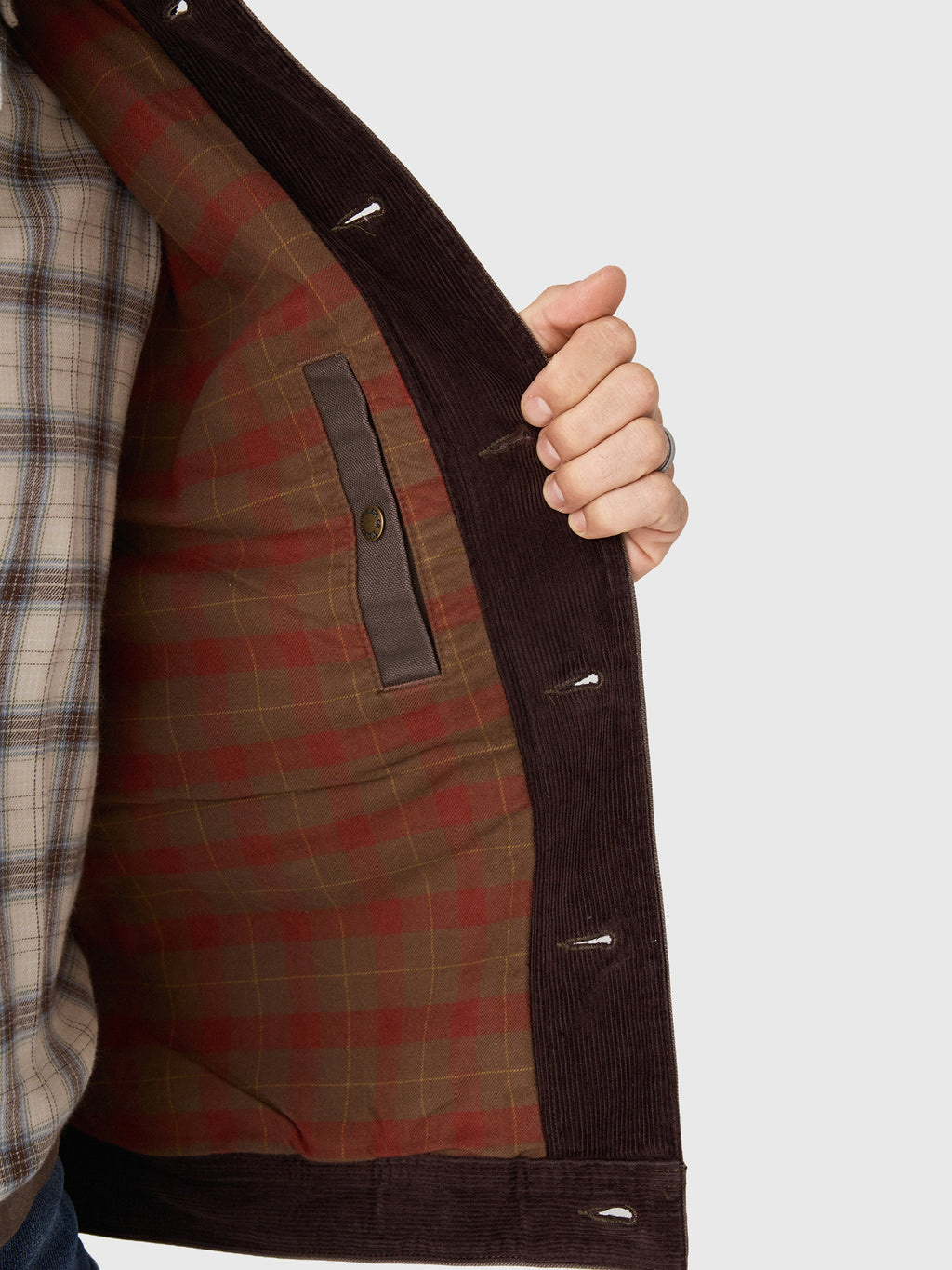 Filson Men's Rustic Canvas Journeyman Jacket - Saint Bernard