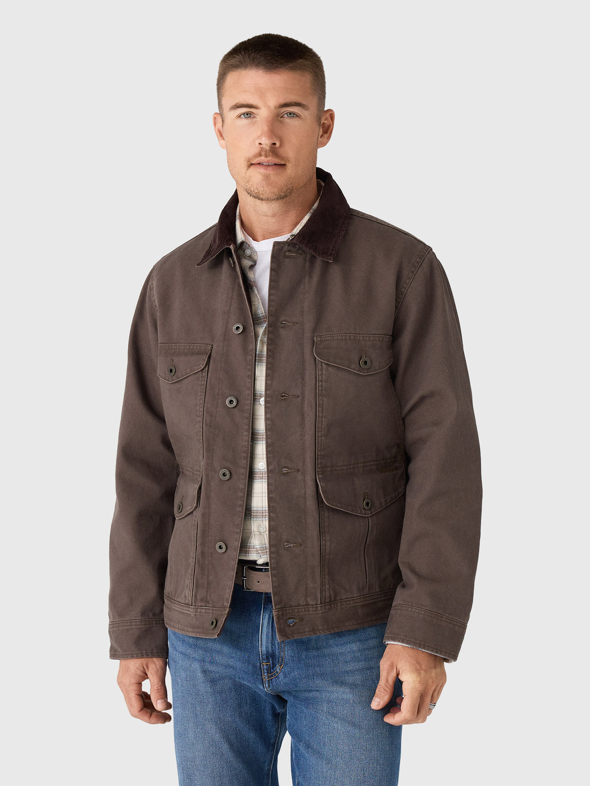 Filson Men's Rustic Canvas Journeyman Jacket - Saint Bernard