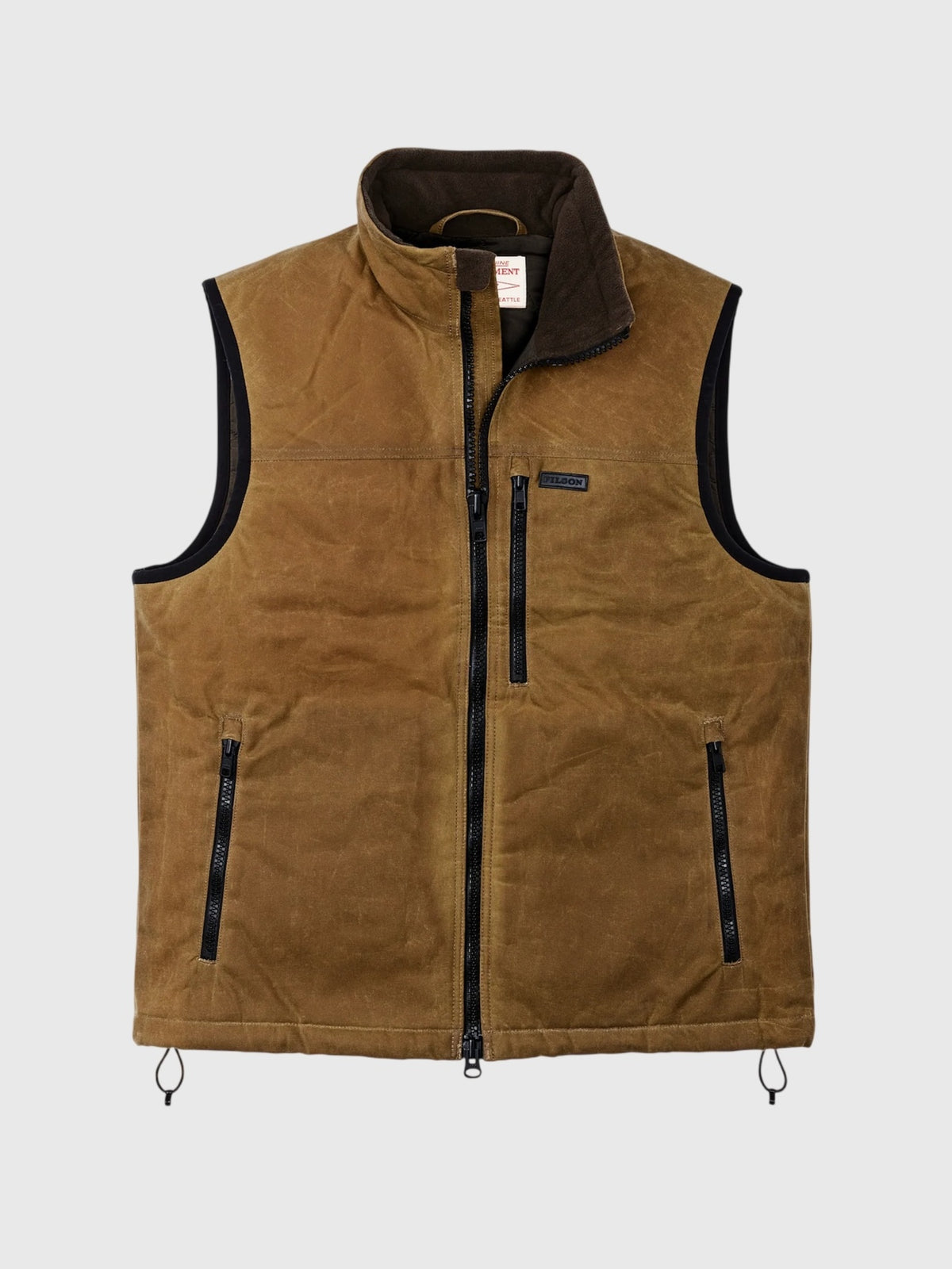 Filson Men's Tin Cloth Insulated Vest - Saint Bernard