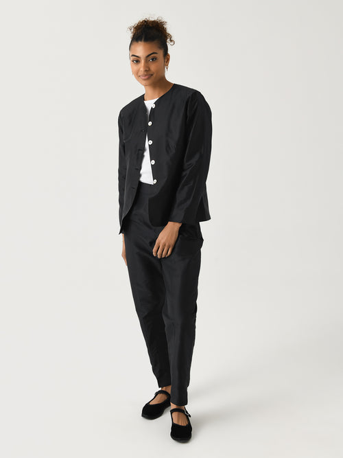 DONNI. Women's The Taffeta Cigarette Pant