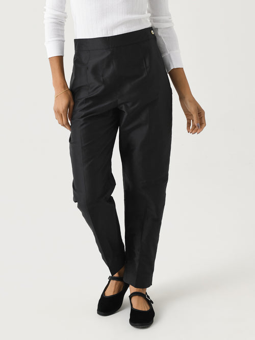 DONNI. Women's The Taffeta Cigarette Pant