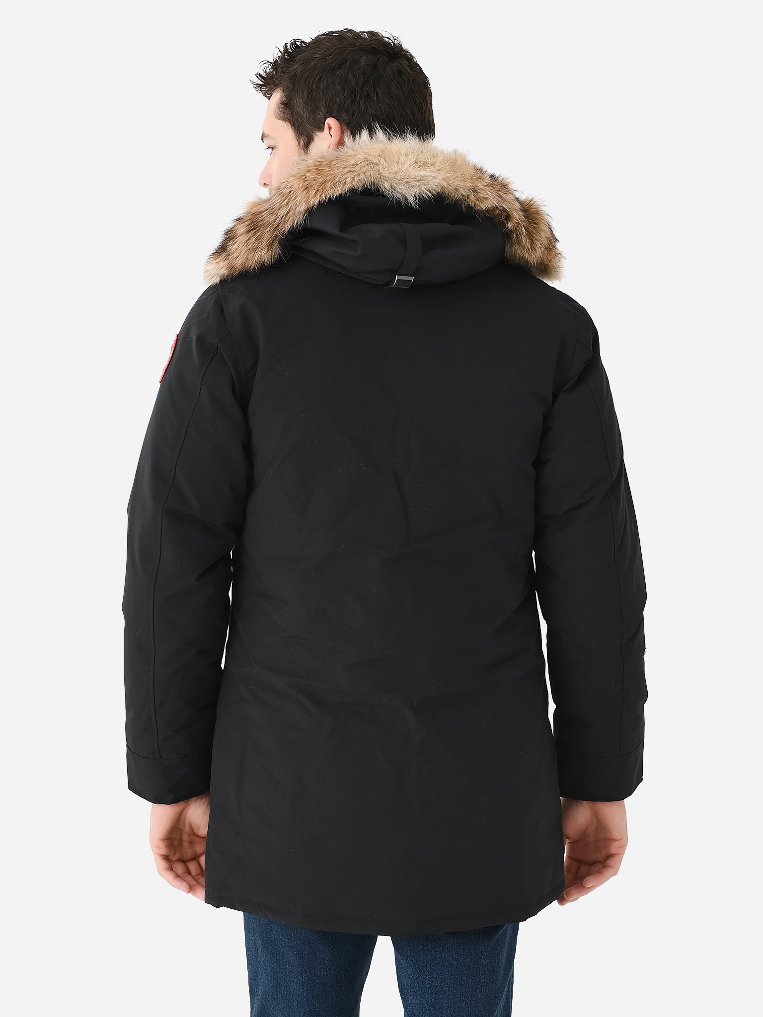 Goose Langford Parka Black Canada Goose Coat Mens Canada Goose