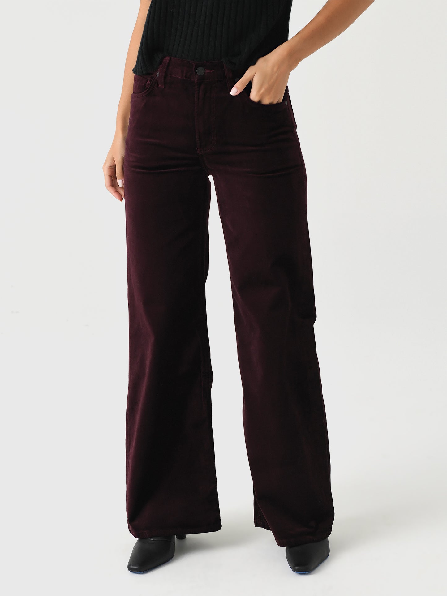 Citizens Of Humanity Women's Loli Mid Rise Baggy Pant - Saint Bernard