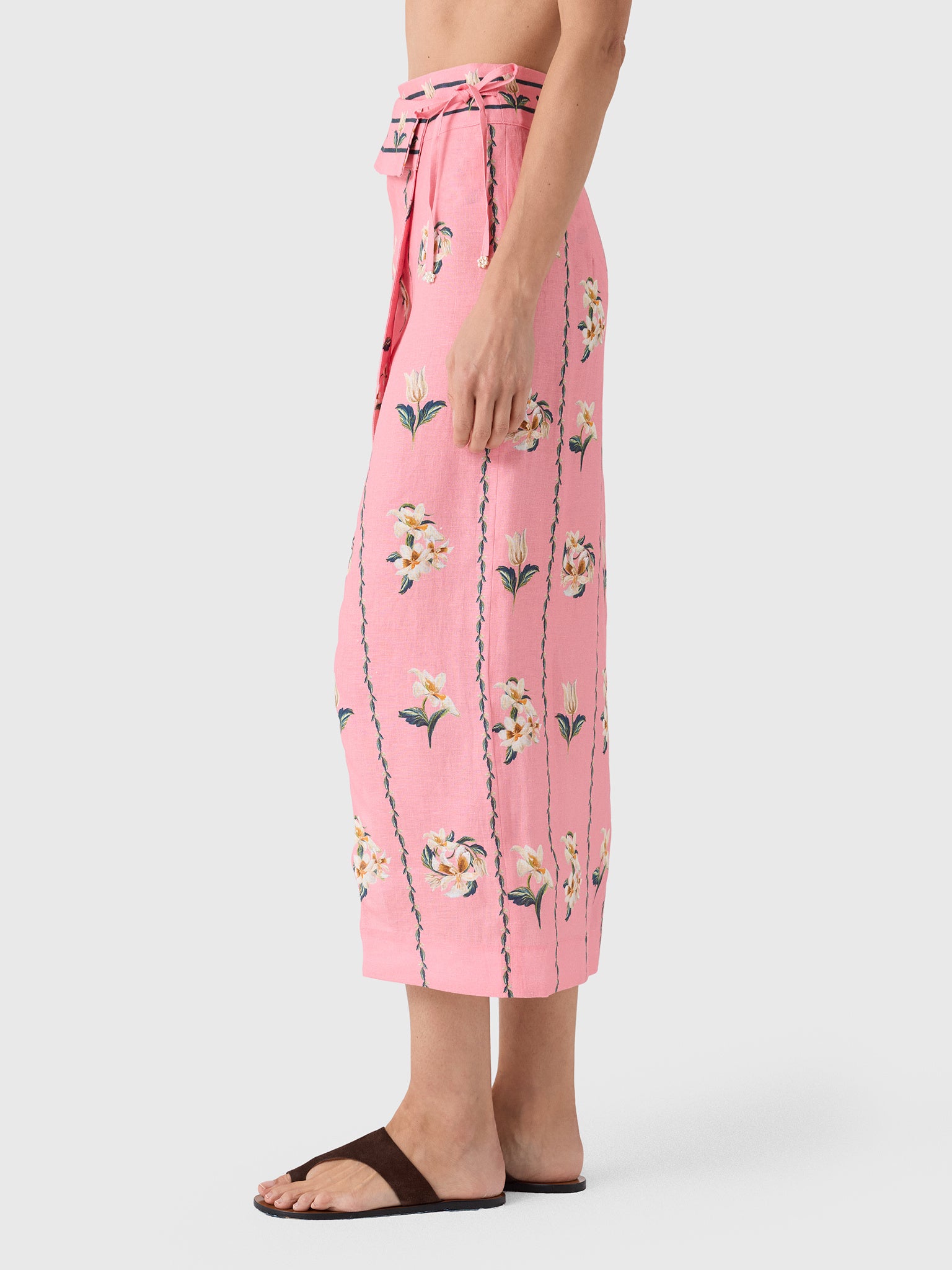 Agua By Agua Bendita Women's Tierra Promesa Midi Pareo - Saint Bernard