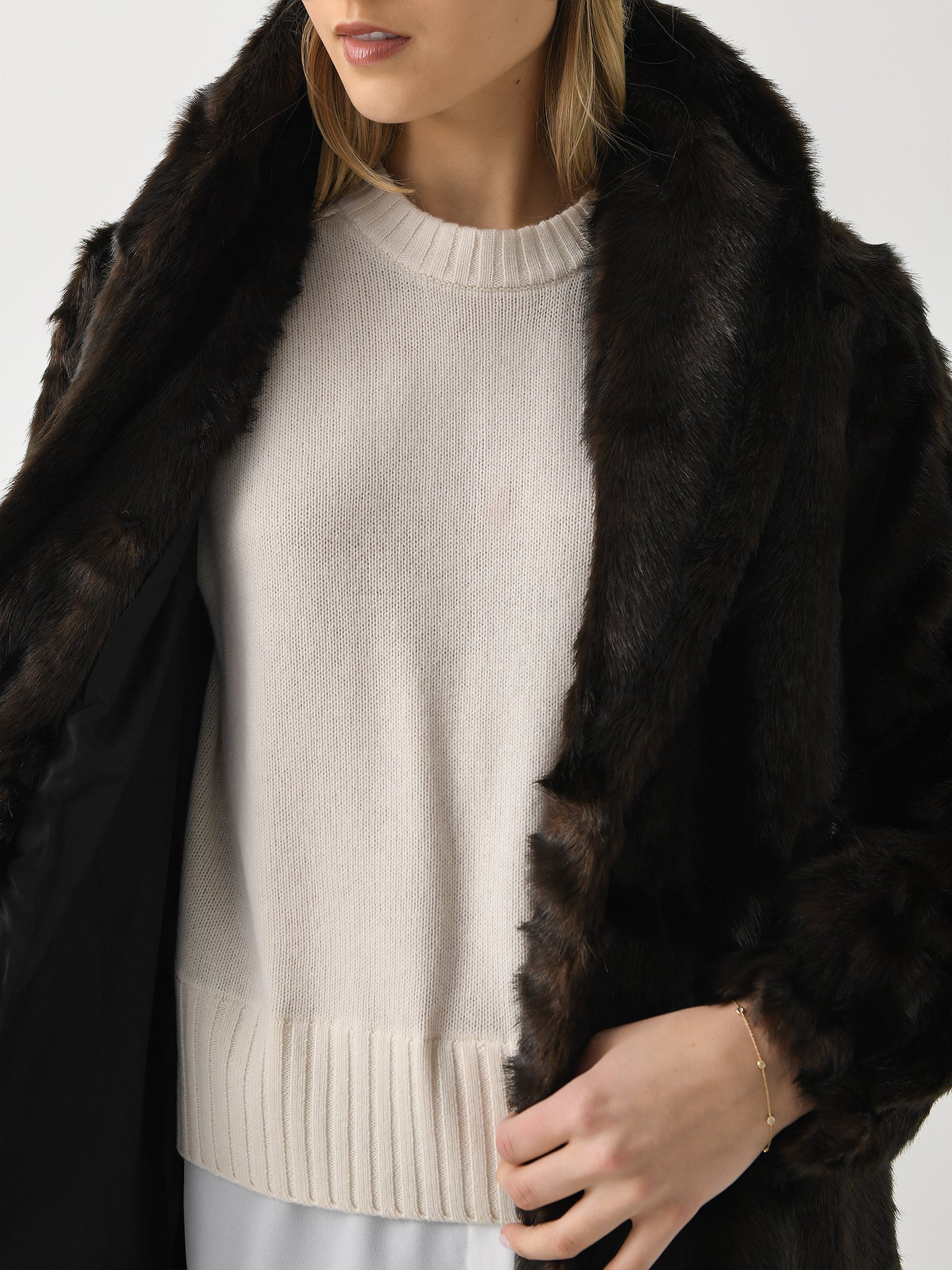 The Garment Women's Dixie Faux Fur Coat | $895.00 | Saint Bernard