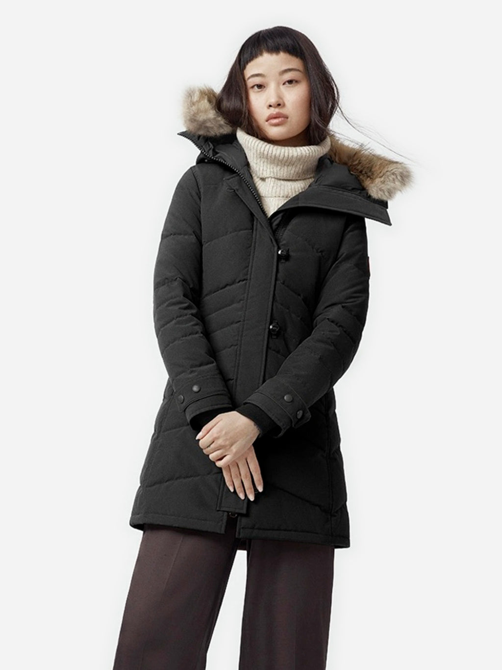 Canada Goose Women's Lorette Parka Fusion Fit Heritage - Saint Bernard