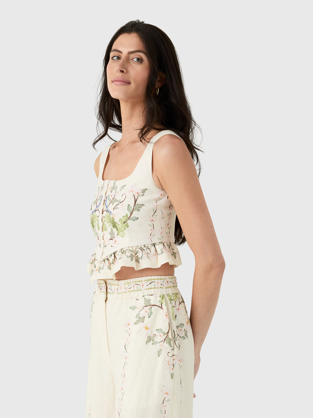 Agua By Agua Bendita Women's Eslabon Anhelo Top - Saint Bernard